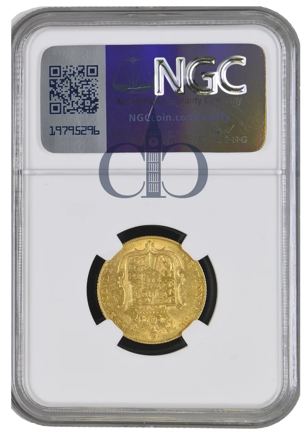 1826 Full Sovereign obverse