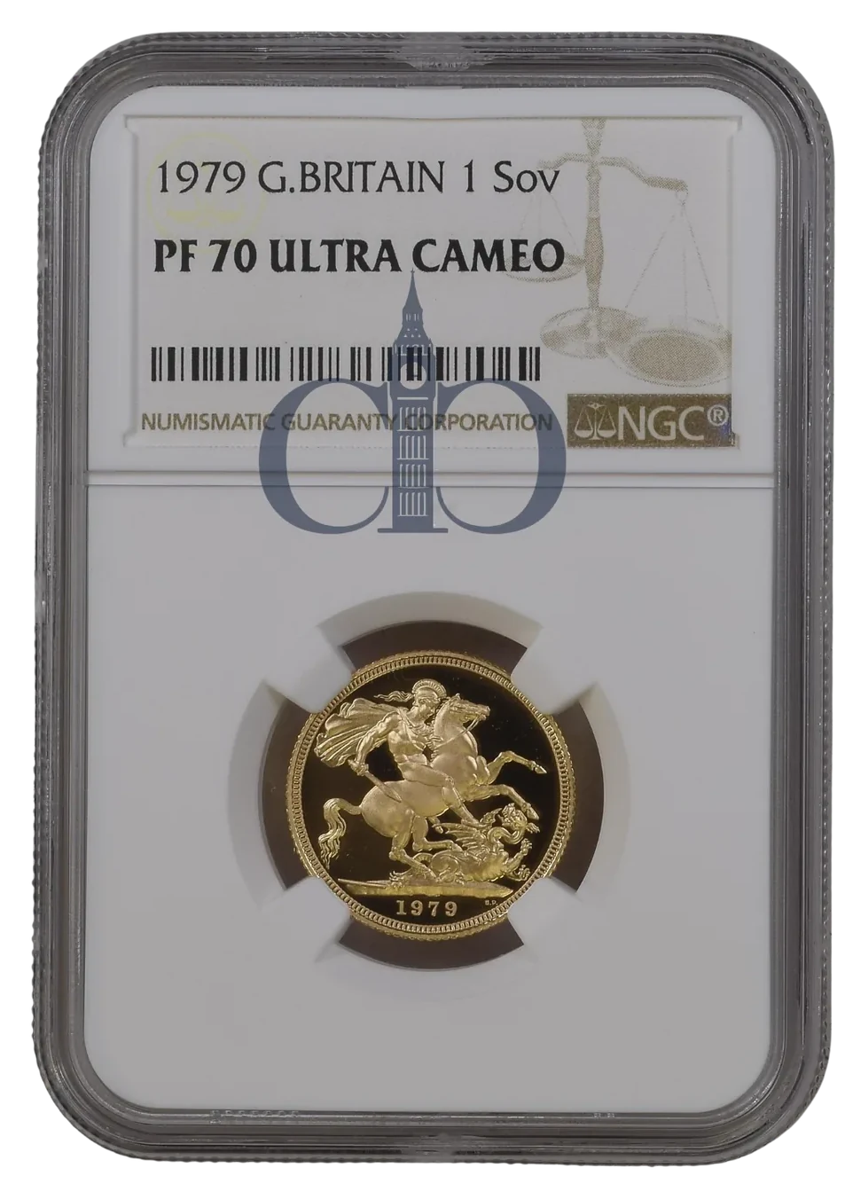1979 Full Sovereign Proof reverse