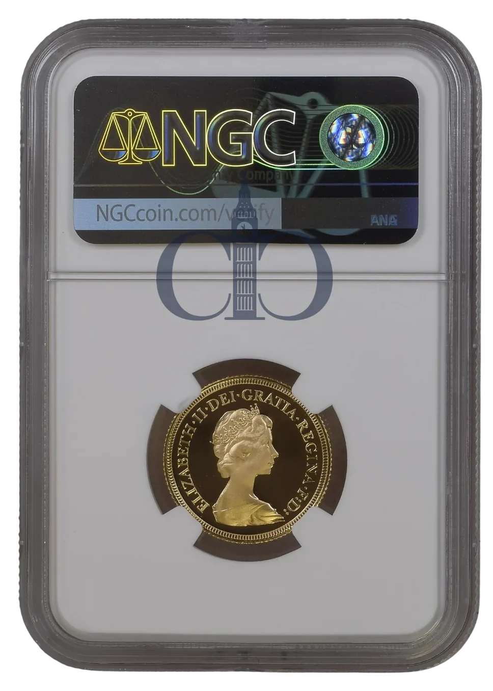 1979 Full Sovereign Proof obverse