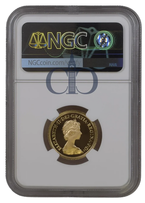 1979 Full Sovereign Proof obverse